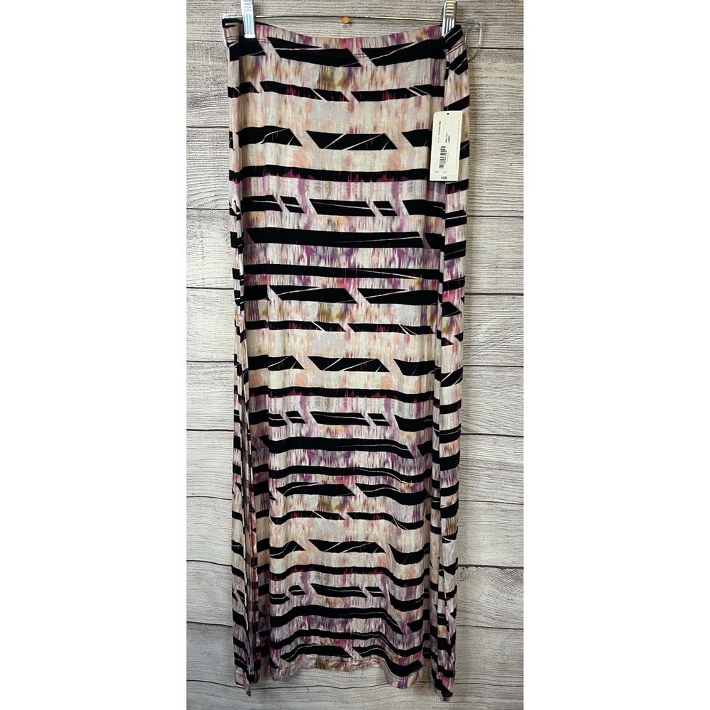 NWT S‎ Decree Tie-Dye Maxi Skirt With Slit Size Large